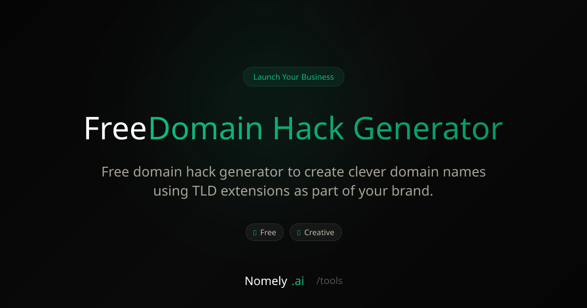Free Domain Hack Generator - Free domain hack generator to create ...